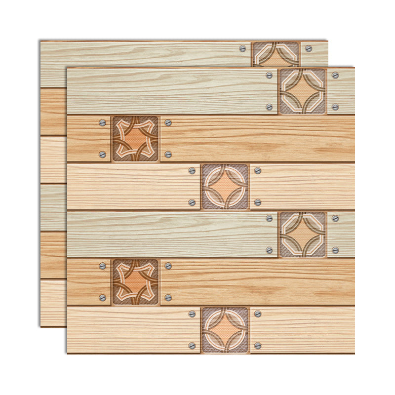 Lisslune | 3D Peel and Stick Tiles Plastic Square Peel and Stick Tiles with Waterproof