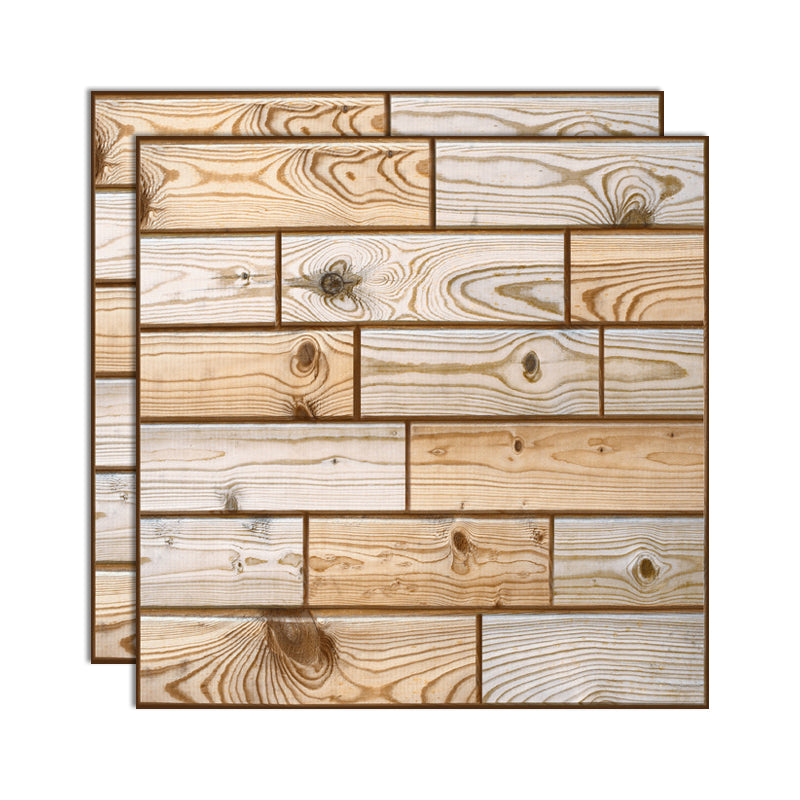 Lisslune | 3D Peel and Stick Tiles Plastic Square Peel and Stick Tiles with Waterproof