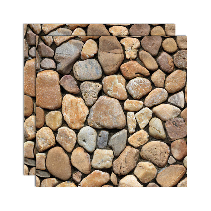 Lisslune | 3D Peel and Stick Tiles Plastic Square Peel and Stick Tiles with Waterproof