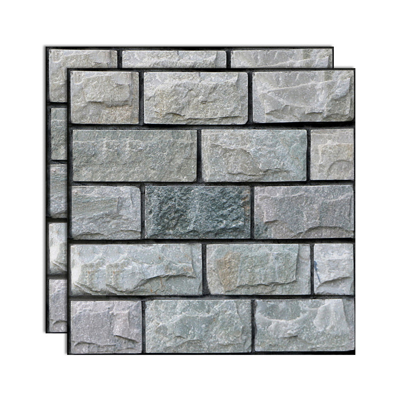 Lisslune | 3D Peel and Stick Tiles Plastic Square Peel and Stick Tiles with Waterproof