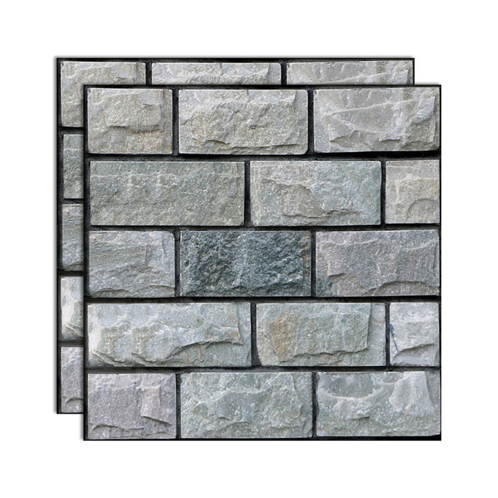 Lisslune | 3D Peel and Stick Tiles Plastic Square Peel and Stick Tiles with Waterproof