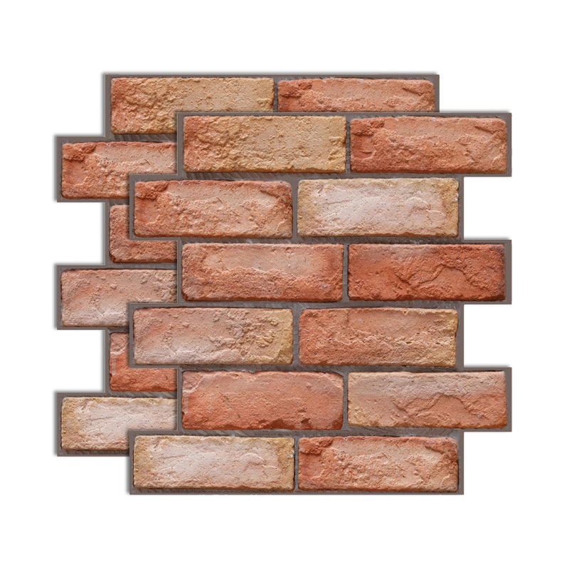 Lisslune | 3D Peel and Stick Tiles Plastic Square Peel and Stick Tiles with Waterproof