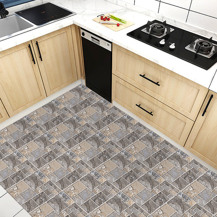 Lisslune | Plastic Peel and Stick Wall Tiles Modern Simple Peel and Stick Wall Tiles