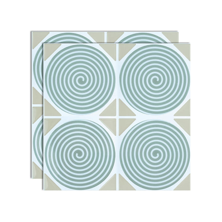 Lisslune | Square Peel-and-Stick Tiles Plastic Indoor Peel & Stick Subway Tile