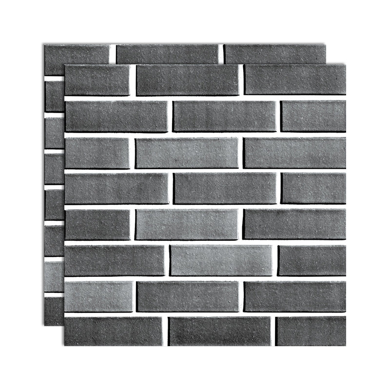 Lisslune | Plastic Peel and Stick Tiles 3D Square Waterproof Peel and Stick Tiles