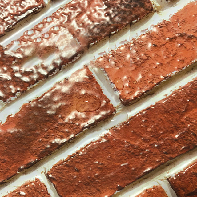 Lisslune | Plastic Peel and Stick Tiles 3D Square Waterproof Peel and Stick Tiles