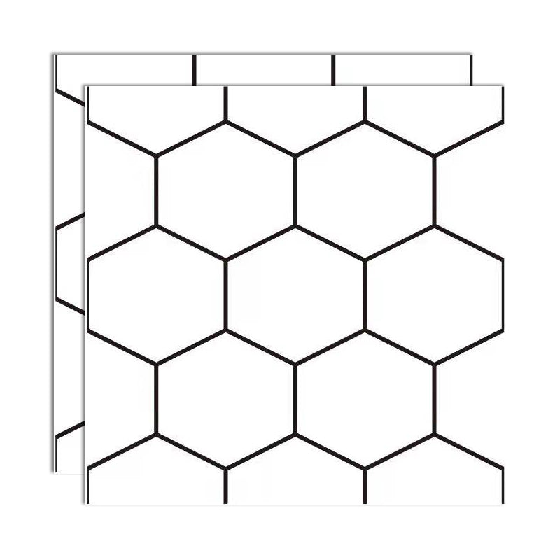 Lisslune | Plastic Peel and Stick Tiles 3D Square Waterproof Peel and Stick Tiles