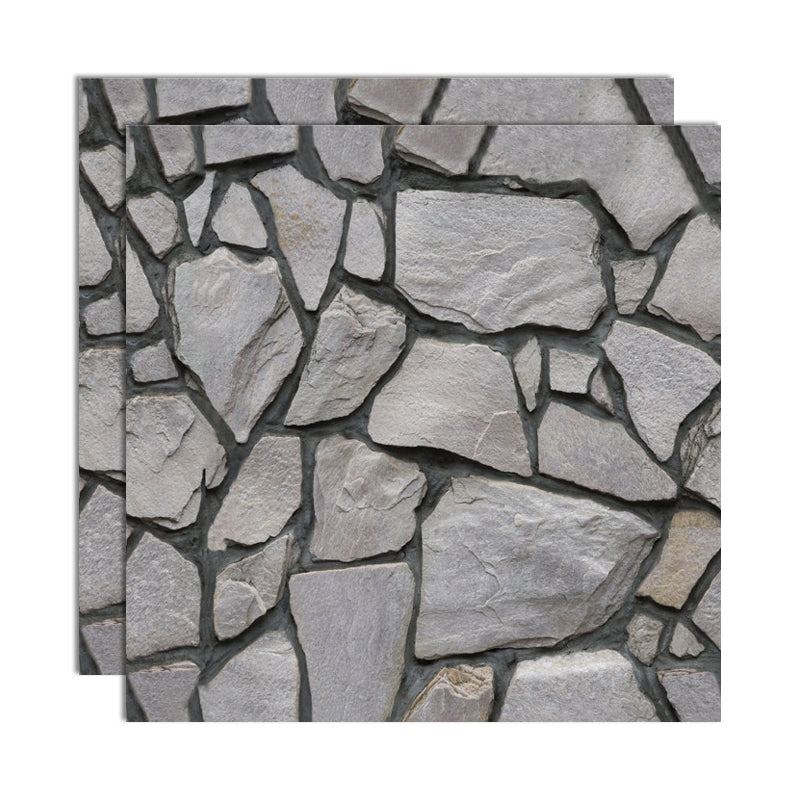 Lisslune | Plastic Peel and Stick Tiles 3D Square Waterproof Peel and Stick Tiles