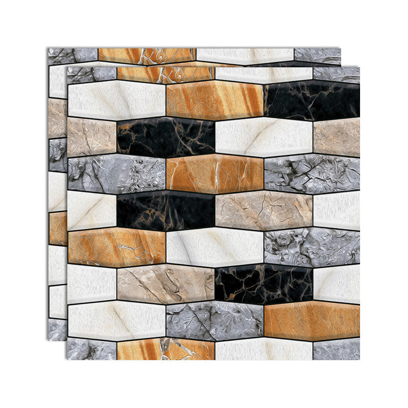 Lisslune | Plastic Peel & Stick Subway Tile 3D Subway Tile with Anti-Slip Surface