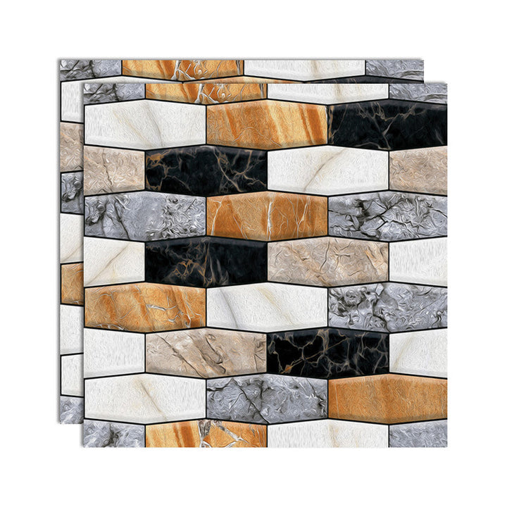 Lisslune | Plastic Peel & Stick Subway Tile 3D Subway Tile with Anti-Slip Surface