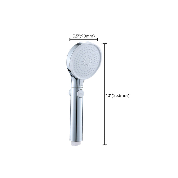 Lisslune | Modern adjustable shower head metal 3 spray functions shower head combi