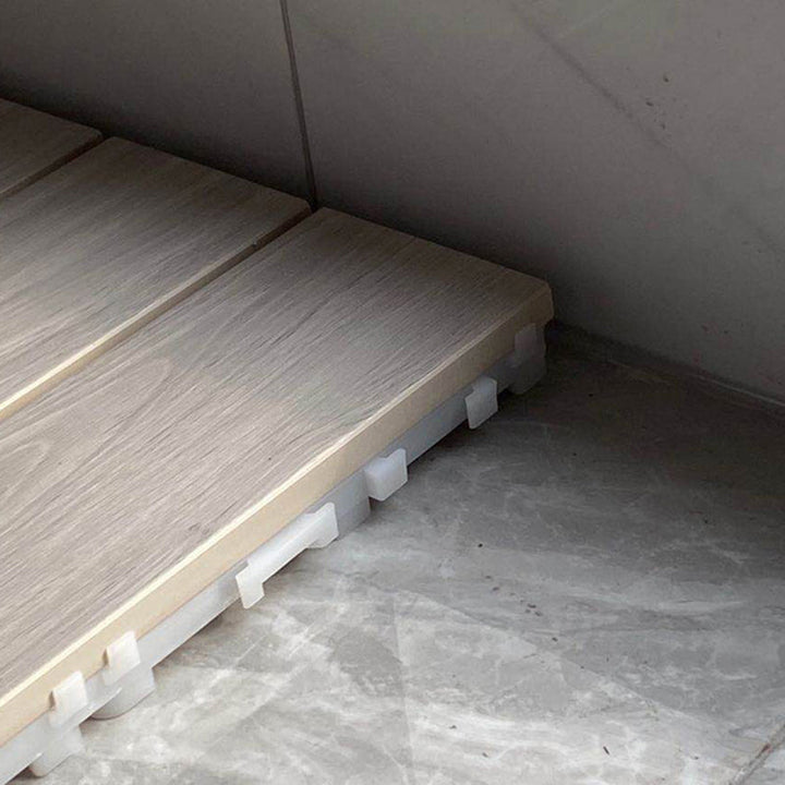 Lisslune | Outdoor Floor Patio Strip Composite Square Waterproof Deck Board