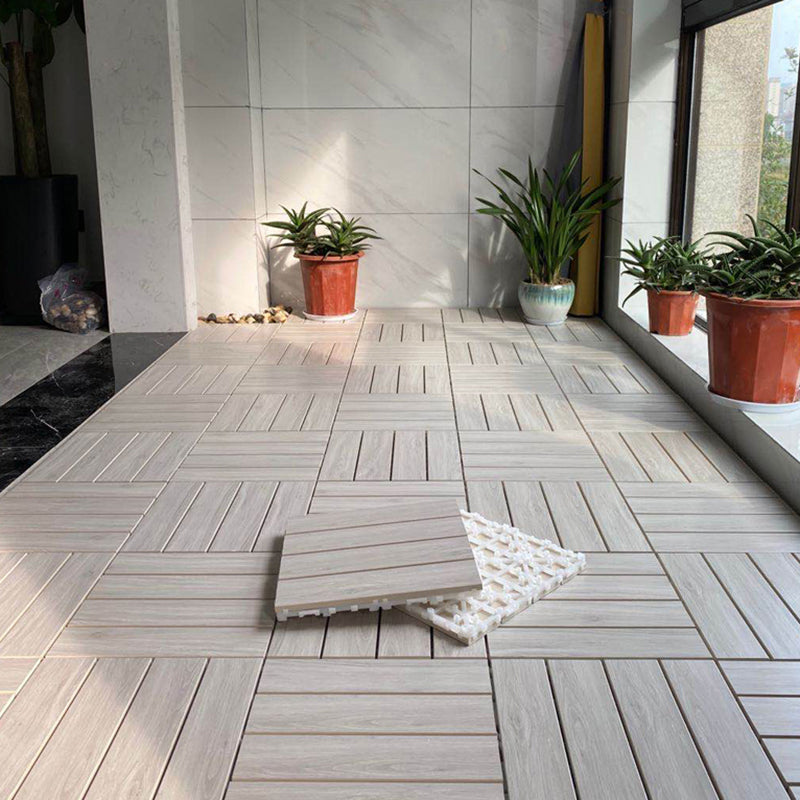 Lisslune | Outdoor Floor Patio Strip Composite Square Waterproof Deck Board