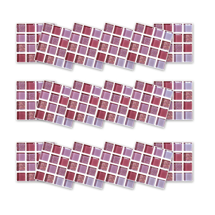 Lisslune | Modern backsplash tile Smooth Self-adhesive wall tile for the bathroom
