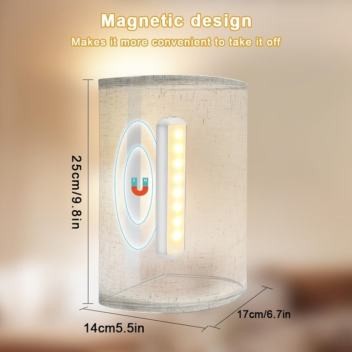 Lisslune | RadiantWall Wireless Wall Lights (2-Pack) – Rechargeable LED Lamps with Remote Control