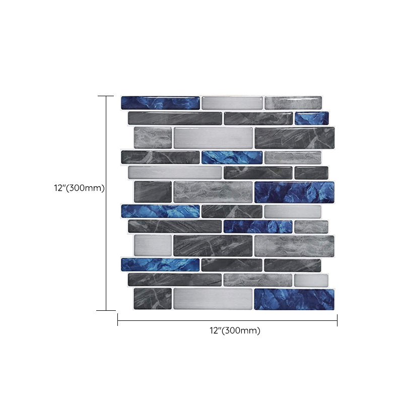 Lisslune | Modern Peel-and-Stick Wall PVC Hexagon Peel-and-Stick Tile