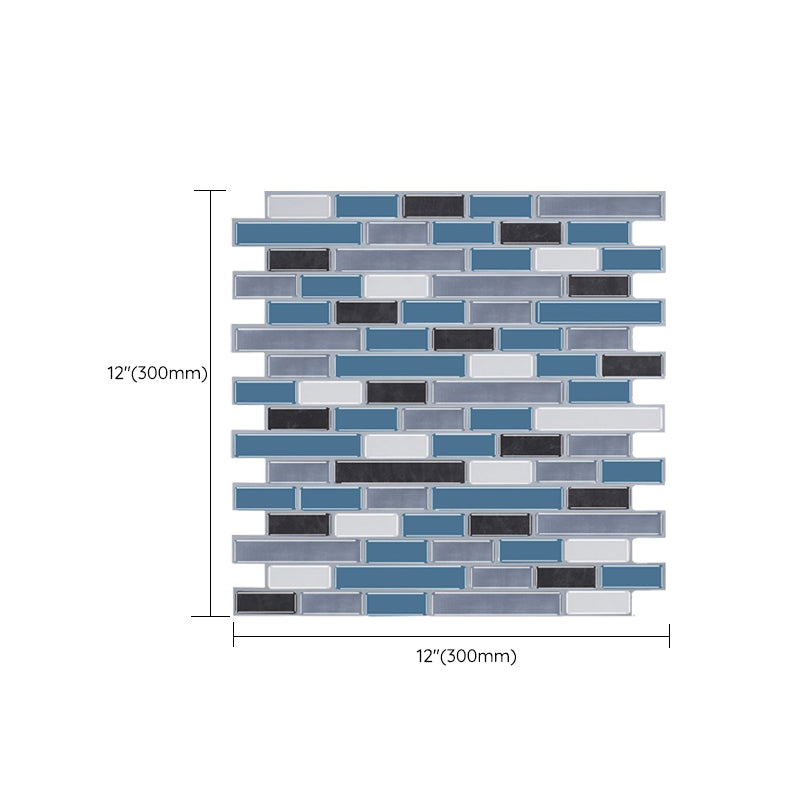Lisslune | Modern Peel-and-Stick Wall PVC Hexagon Peel-and-Stick Tile