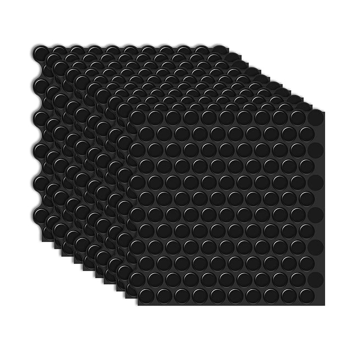Lisslune | Modern Peel and Stick Tiles PVC Penny Round Peel and Stick Back Wall Tiles