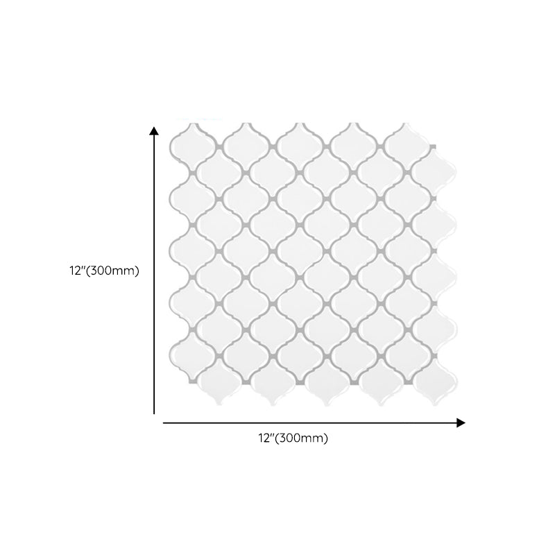 Lisslune | Modern Peel and Stick Tiles PVC Herringbone Peel and Stick Backsplash Tiles
