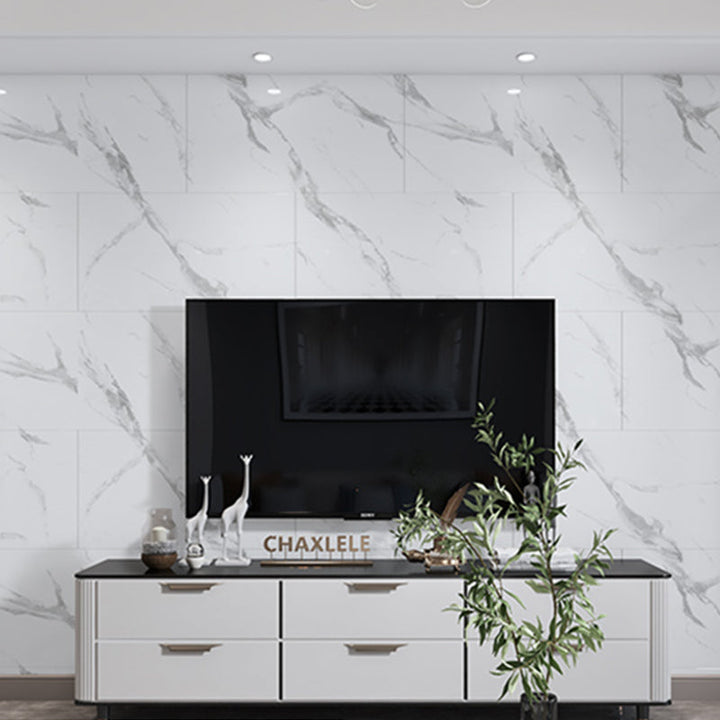 Lisslune | Modern Back Wall Panels PVC Peel and Press Waterproof Wall Covering