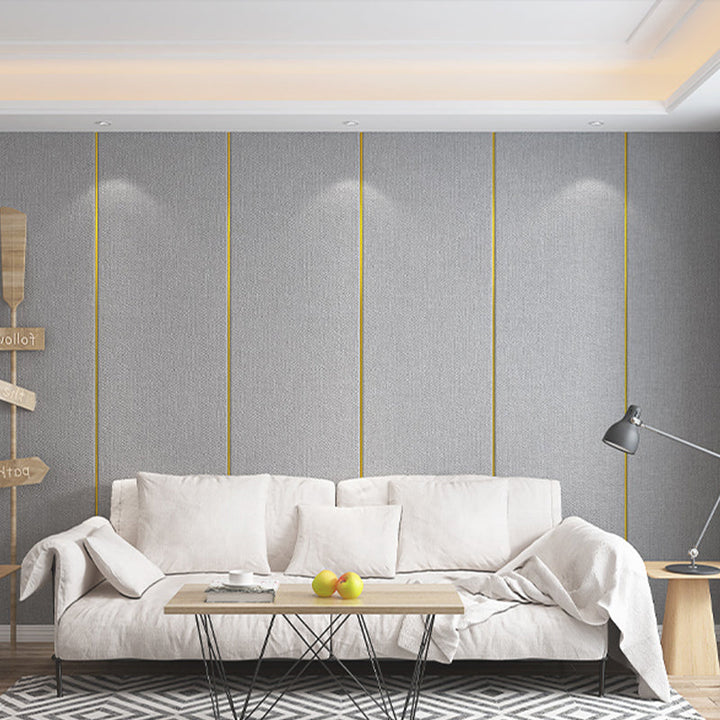 Lisslune | Modern Wall Panel PVC Self-Adhesive Waterproof Tin Back Wall Wainscoting