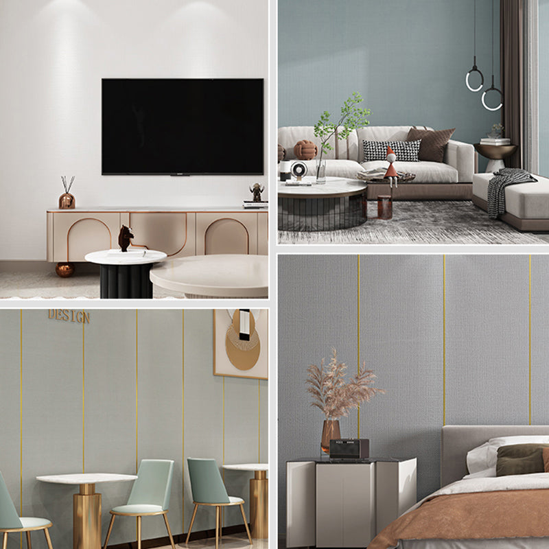 Lisslune | Modern Wall Panel PVC Self-Adhesive Waterproof Tin Back Wall Wainscoting