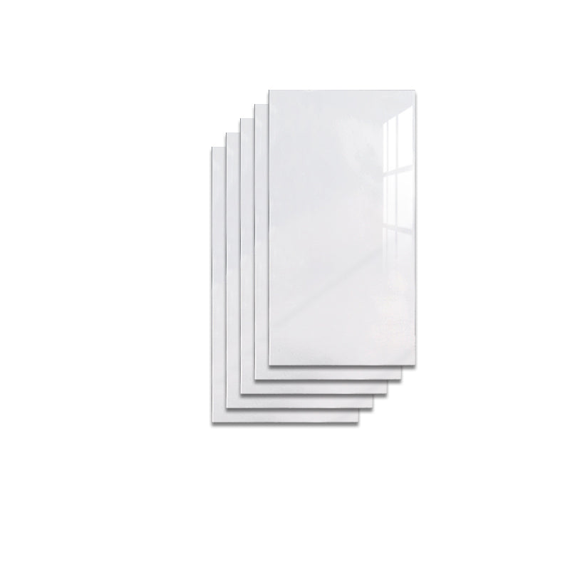 Lisslune | Modern Pearl Wall Protection Element PVC Wall Access Panel Peel and Stick Wall Tile Set of 5
