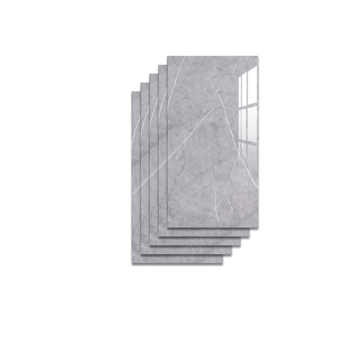 Lisslune | Modern Pearl Wall Protection Element PVC Wall Access Panel Peel and Stick Wall Tile Set of 5