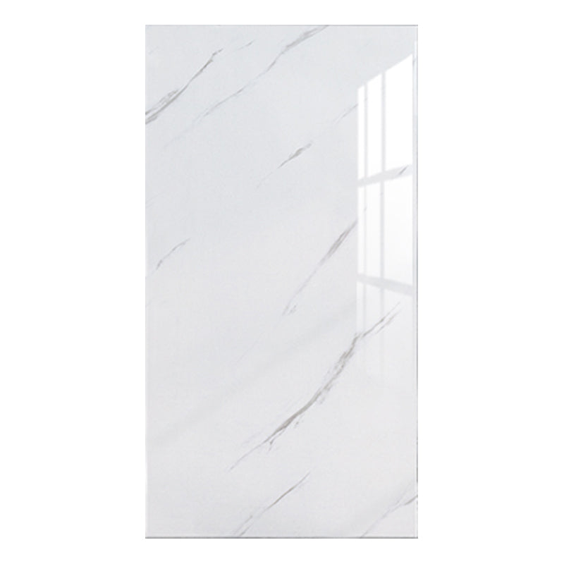 Lisslune | Modern Pearl Wall Protection Element PVC Wall Access Panel Peel and Stick Wall Tile Set of 5