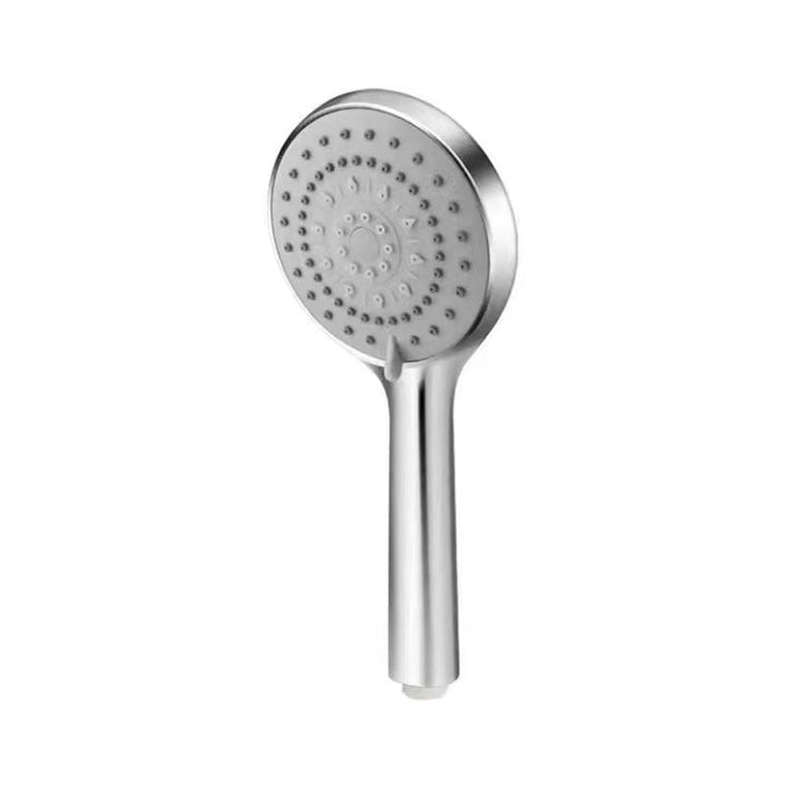 Lisslune | Basic Shower Head Round Plastic Handheld Shower Head in Silver