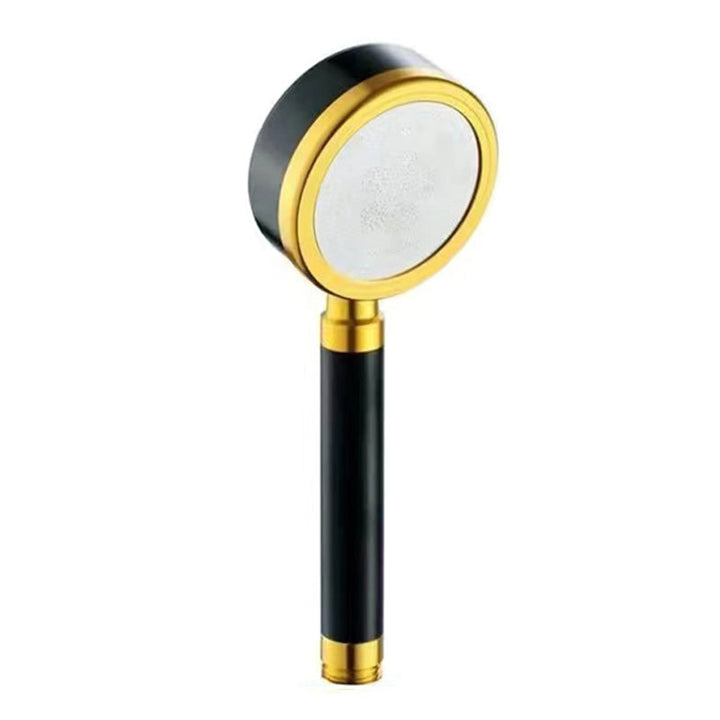 Lisslune | Luxurious Shower Head Color Block Adjustable Water Flow Round Hand Shower