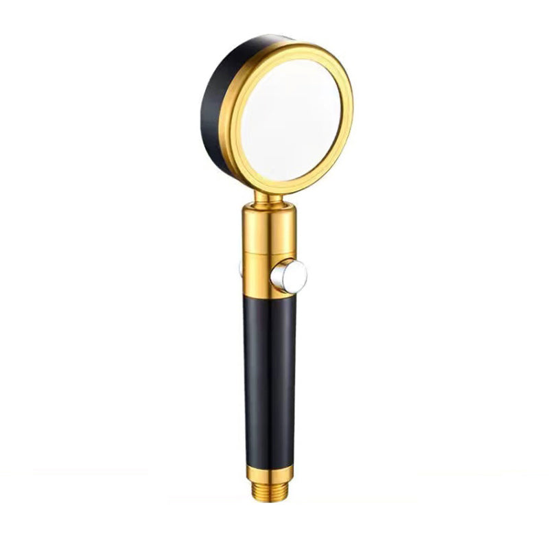 Lisslune | Luxurious Shower Head Color Block Adjustable Water Flow Round Hand Shower