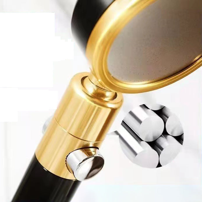 Lisslune | Luxurious Shower Head Color Block Adjustable Water Flow Round Hand Shower
