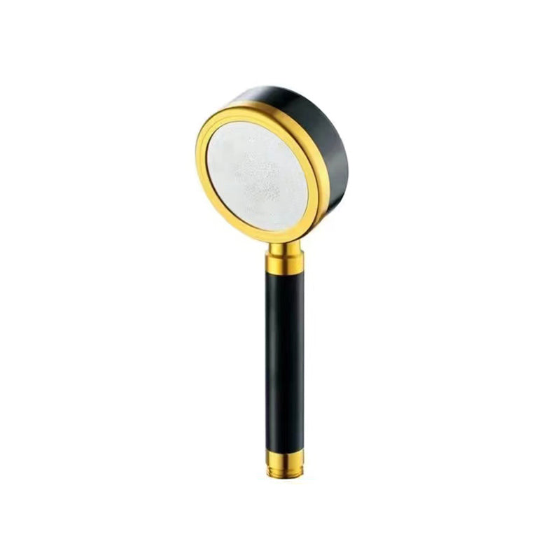 Lisslune | Luxurious Shower Head Color Block Adjustable Water Flow Round Hand Shower