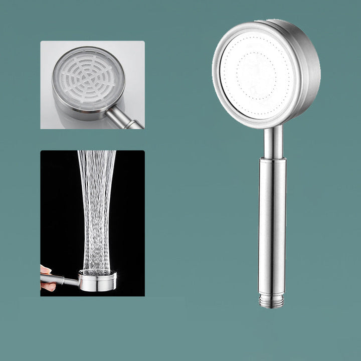 Lisslune | Classic Round Shower Head Metal Standard Handheld Shower Head