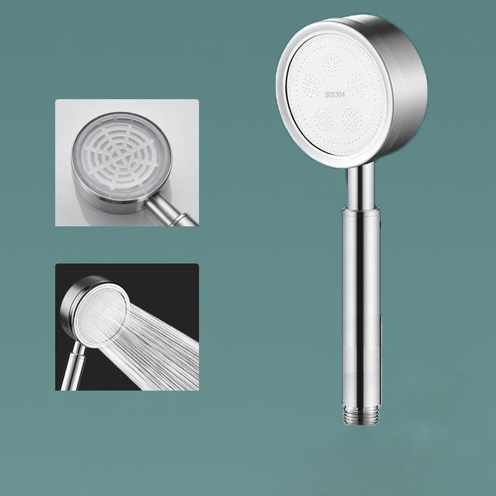 Lisslune | Classic Round Shower Head Metal Standard Handheld Shower Head