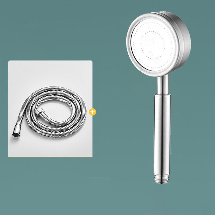 Lisslune | Classic Round Shower Head Metal Standard Handheld Shower Head