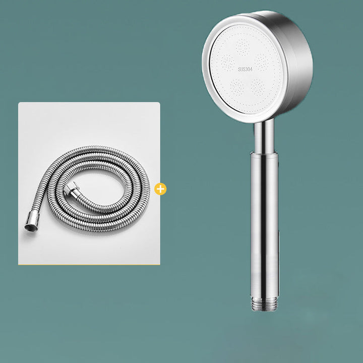Lisslune | Classic Round Shower Head Metal Standard Handheld Shower Head