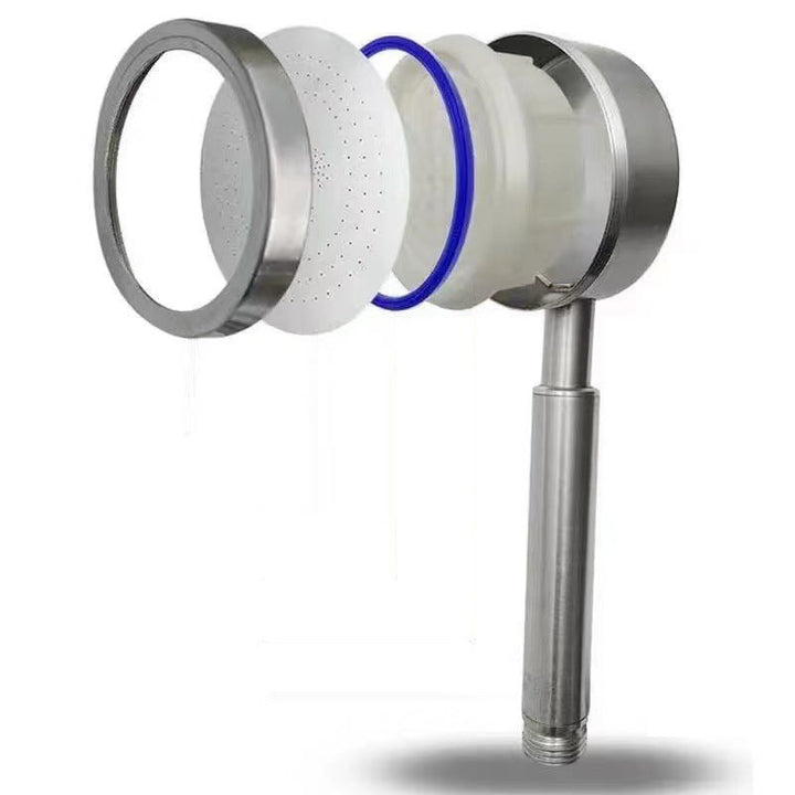 Lisslune | Classic Round Shower Head Metal Standard Handheld Shower Head