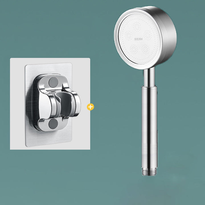 Lisslune | Classic Round Shower Head Metal Standard Handheld Shower Head
