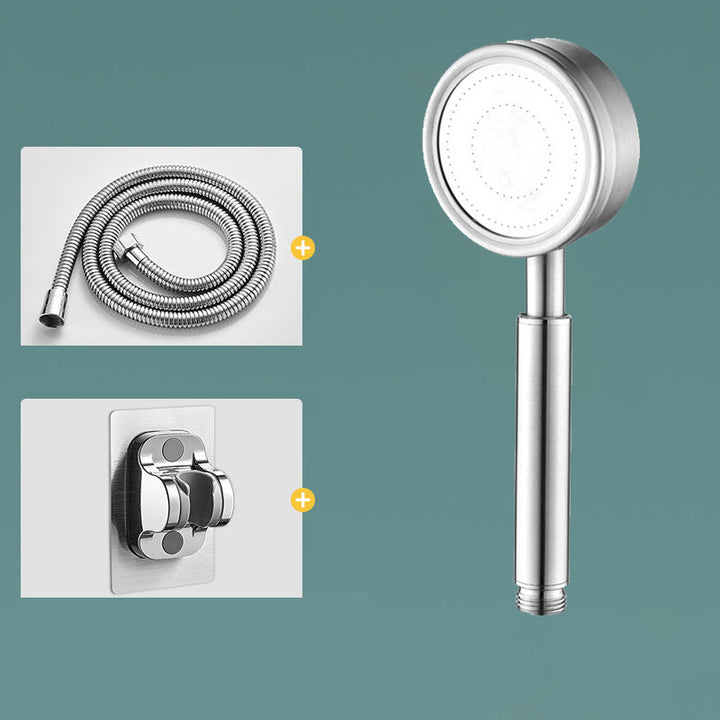 Lisslune | Classic Round Shower Head Metal Standard Handheld Shower Head