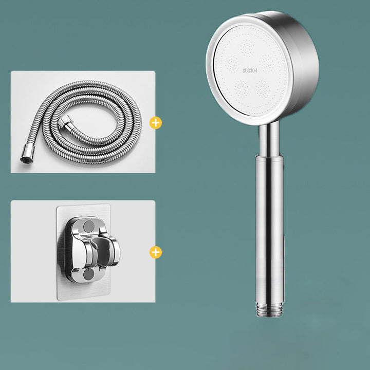 Lisslune | Classic Round Shower Head Metal Standard Handheld Shower Head