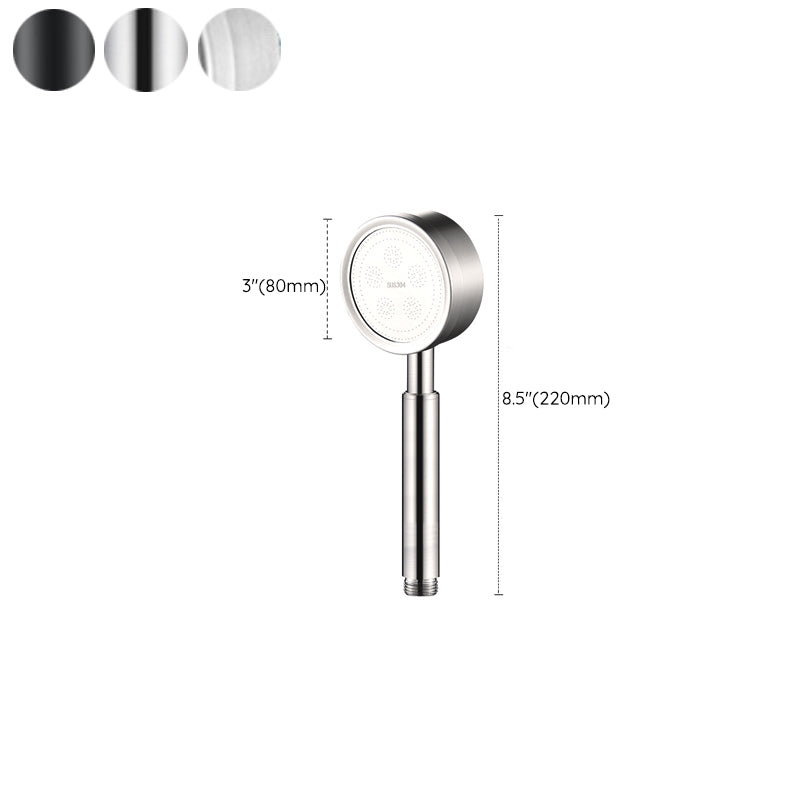 Lisslune | Classic Round Shower Head Metal Standard Handheld Shower Head