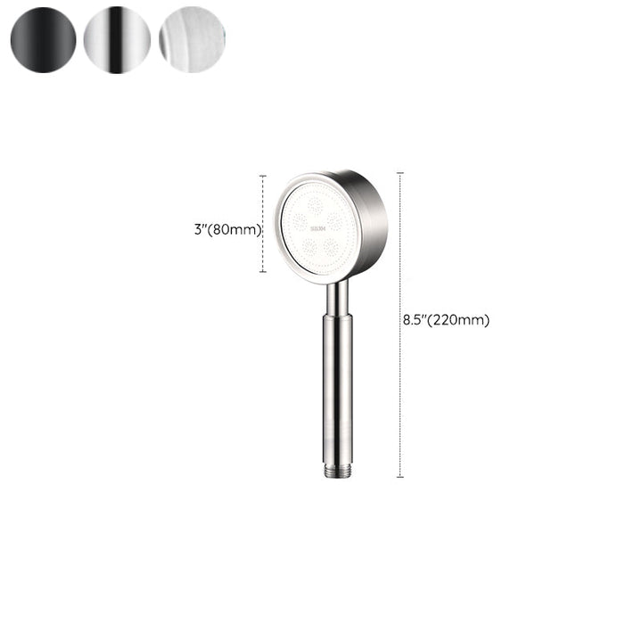 Lisslune | Classic Round Shower Head Metal Standard Handheld Shower Head