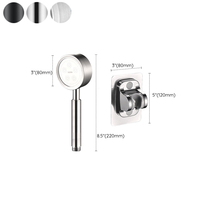Lisslune | Classic Round Shower Head Metal Standard Handheld Shower Head