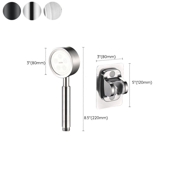 Lisslune | Classic Round Shower Head Metal Standard Handheld Shower Head