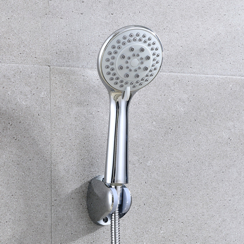 Lisslune | Modern Adjustable Shower Head Round Metal Handheld Shower Head