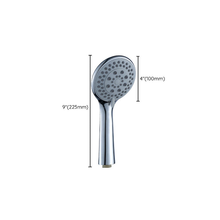 Lisslune | Modern adjustable shower head Round Metal Handheld Shower Head