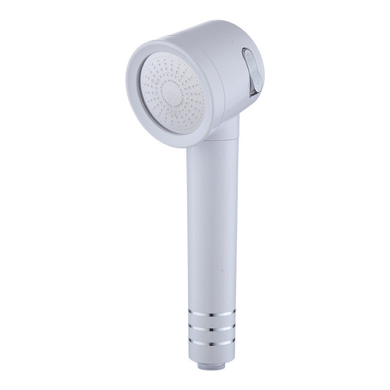Lisslune | Contemporary Shower Head Combination White Adjustable Handheld Shower