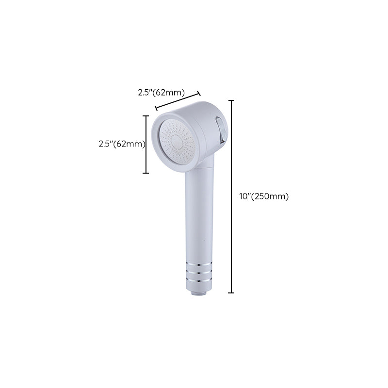 Lisslune | Contemporary Shower Head Combination White Adjustable Hand Shower